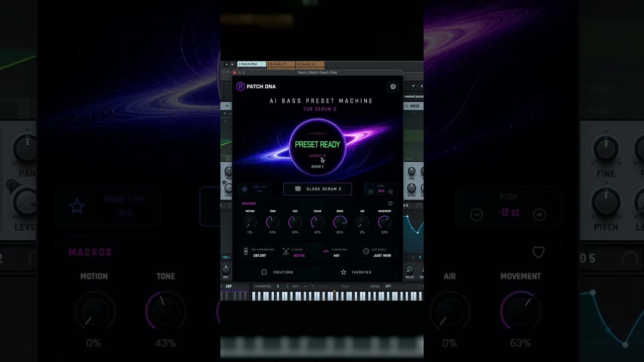 AI Bass Preset Machine